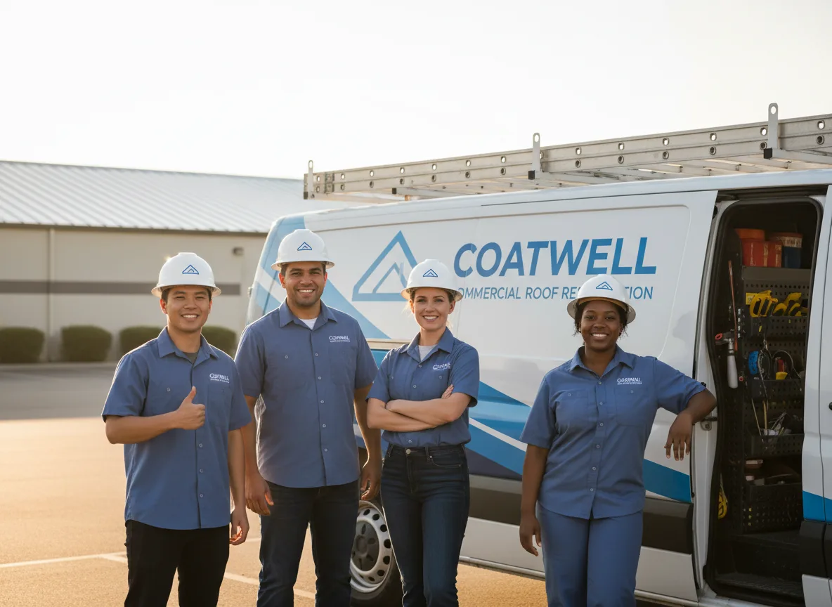 Commercial roof coating company in Davisboro, GA